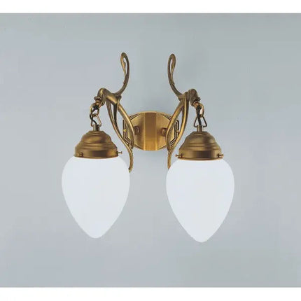 Wandlampe A56-123op B Berliner Messing Lampen