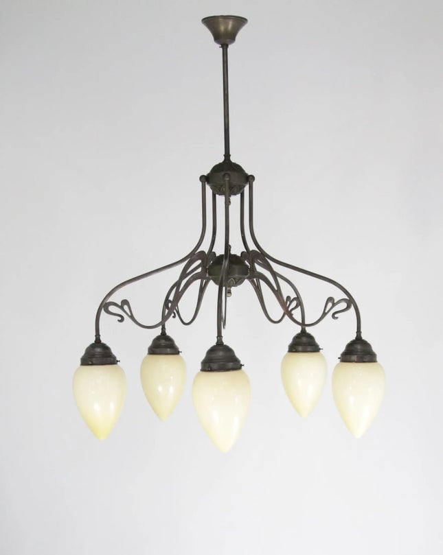 Deckenleuchte 10109 antik 5 Flammig L_&_M_Lee_Lampen