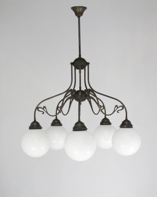 Deckenleuchte 10110 antik 5 Flammig L_und_M_Lee_Lampen