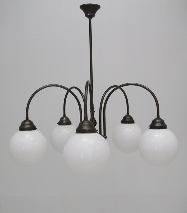 Deckenleuchte 10111 antik 5 Flammig L_und_M_Lee_Lampen