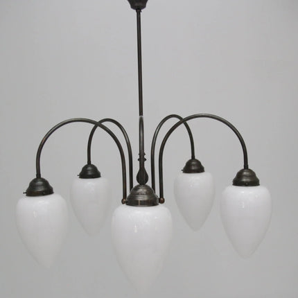 Deckenleuchte 10112 antik 5 Flammig L_und_M_Lee_Lampen