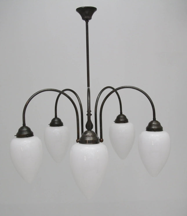 Deckenleuchte 10112 antik 5 Flammig L_und_M_Lee_Lampen