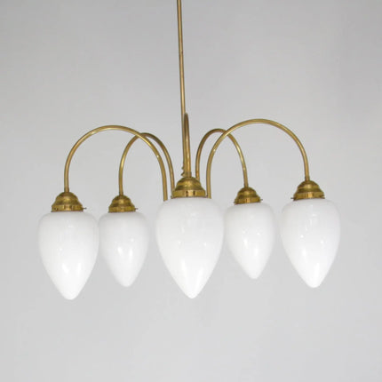 Deckenleuchte 10112 naturmessing 5 Flammig L_und_M_Lee_Lampen