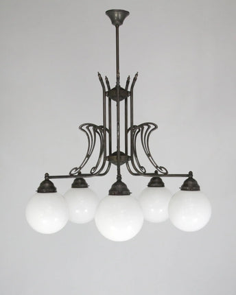 Deckenleuchte 10115 antik 5 Flammig L_und_M_Lee_Lampen