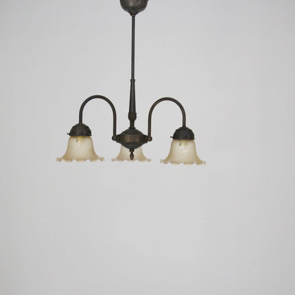 Deckenleuchte 3 Flammig Antik D10135 L und M  Lee Lampen