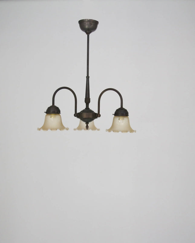 Deckenleuchte 3 Flammig Antik D10135 L und M  Lee Lampen