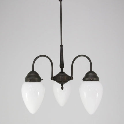 Deckenleuchte 3 Flammig Antik D10136 L und M  Lee Lampen