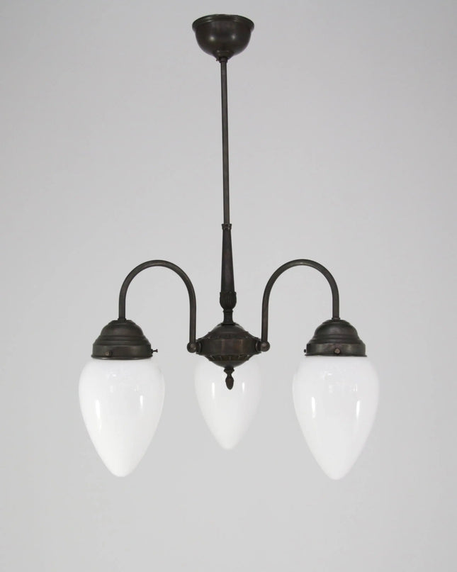 Deckenleuchte 3 Flammig Antik D10136 L und M  Lee Lampen