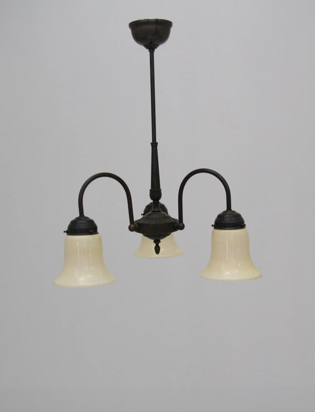 Deckenleuchte 3 Flammig Antik D10139 L und M  Lee Lampen