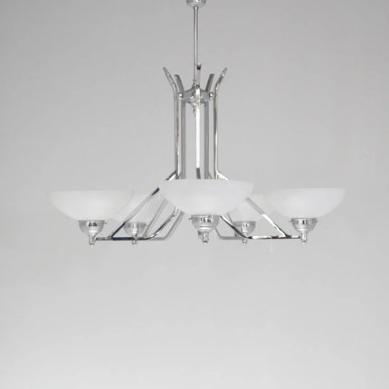 Deckenleuchte 5 Flammig Chrom D10125 L und M  Lee Lampen
