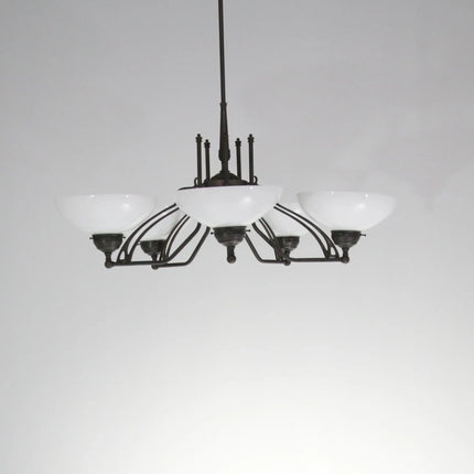 Deckenleuchte 5 Flammig Antik D10130 L und M  Lee Lampen