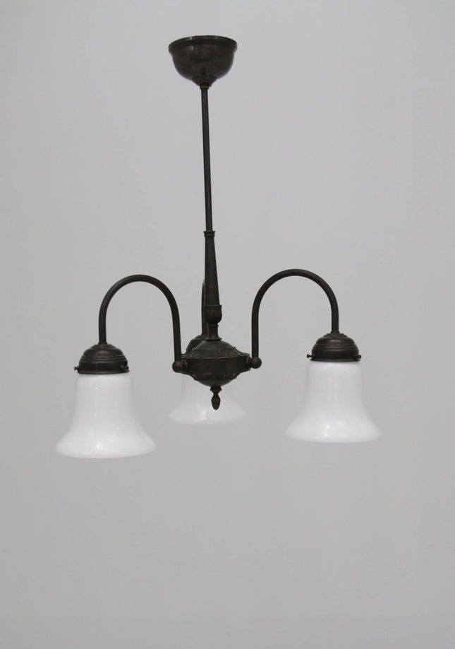 Deckenleuchte 3 Flammig Antik D10138 L und M  Lee Lampen
