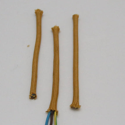 Stoffkabel Gold L&M Lee Lampen