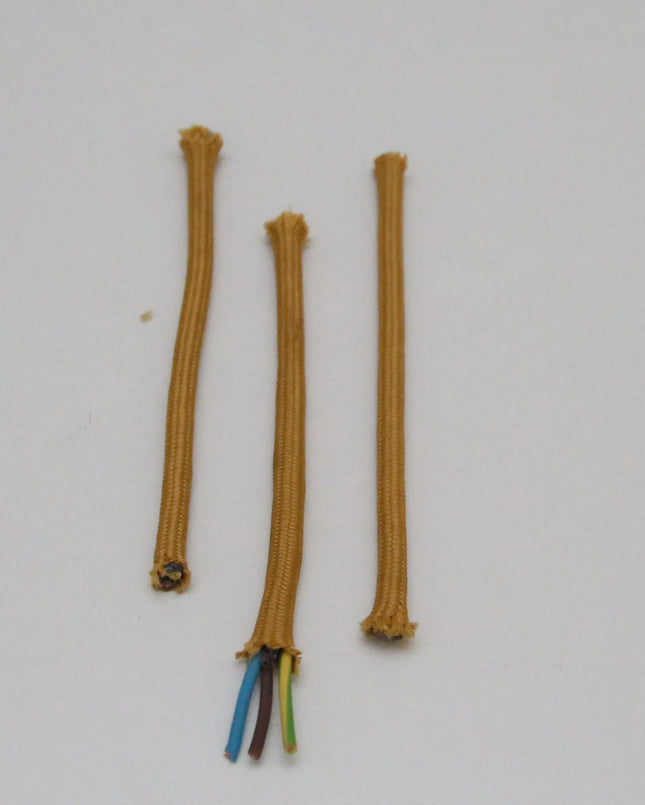 Stoffkabel Gold L&M Lee Lampen