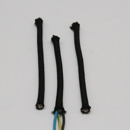 Stoffkabel Schwarz L&M Lee Lampen