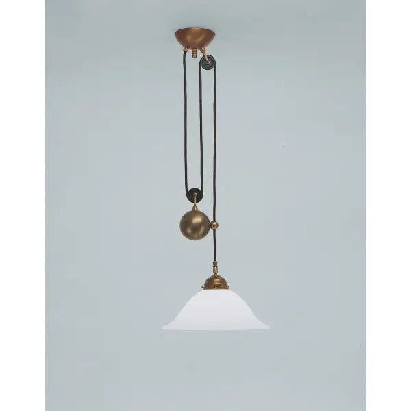 Zuglampe Ei05-38op N Berliner Messing Lampen