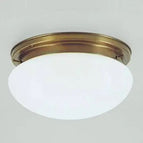 Leicht patiniert / Weiss