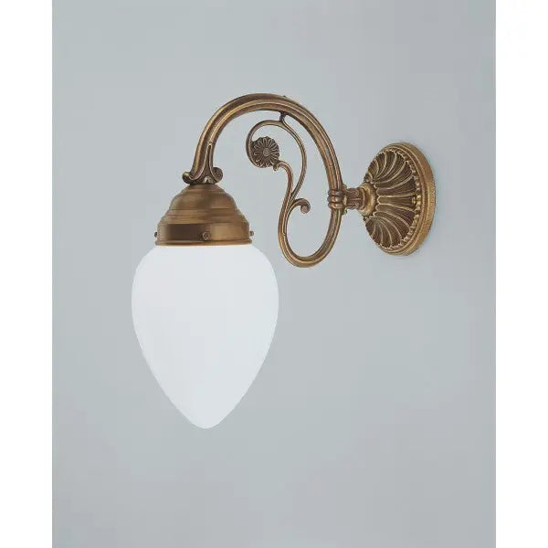 Wandlampe A15-123op B Berliner Messing Lampen