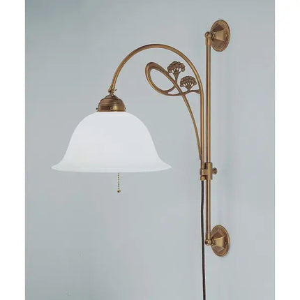 Wandlampe A33-50op B Berliner Messing Lampen