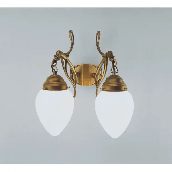 Wandlampe A56-123op B Berliner Messing Lampen