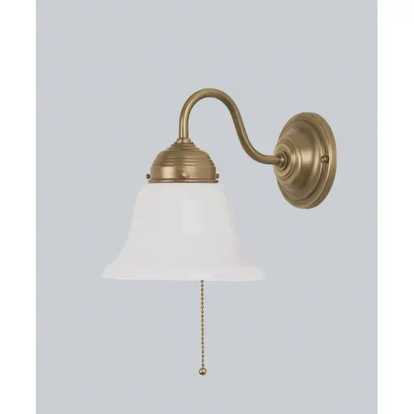 Wandlampe A8-40op B Berliner Messing Lampen