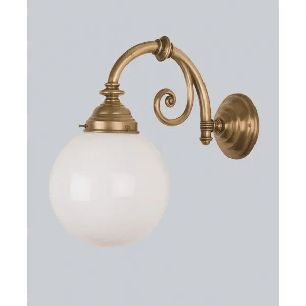 Wandlampe A93-120op B Berliner Messing Lampen